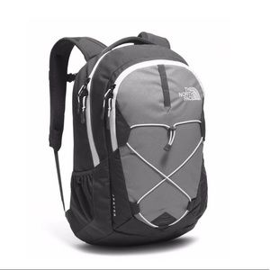 Black and Grey North Face Jester Backpack